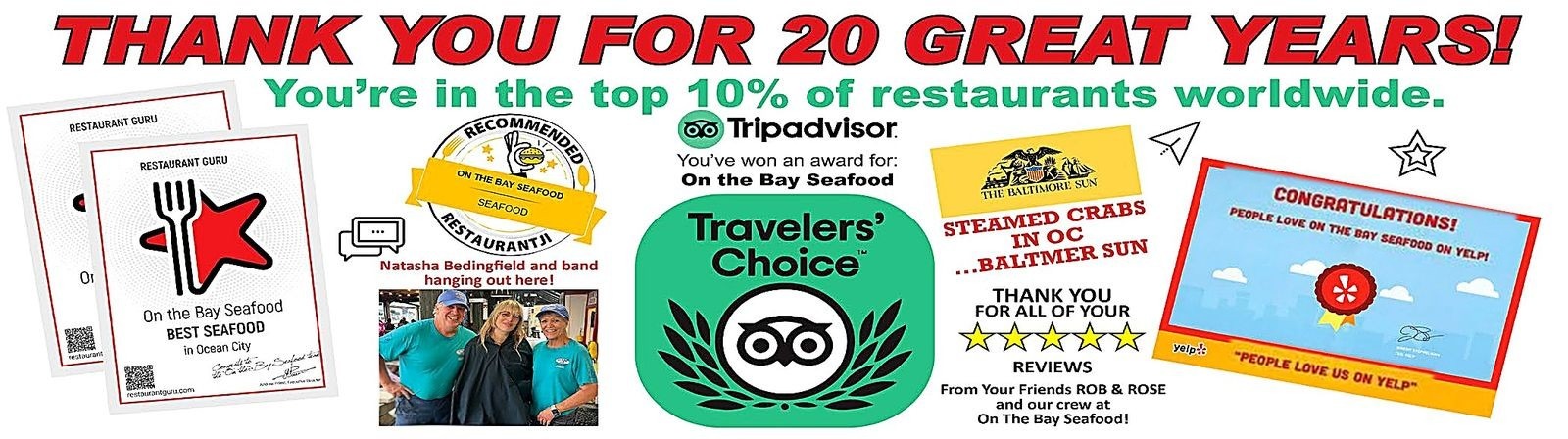 Rob and Rose's restaurant